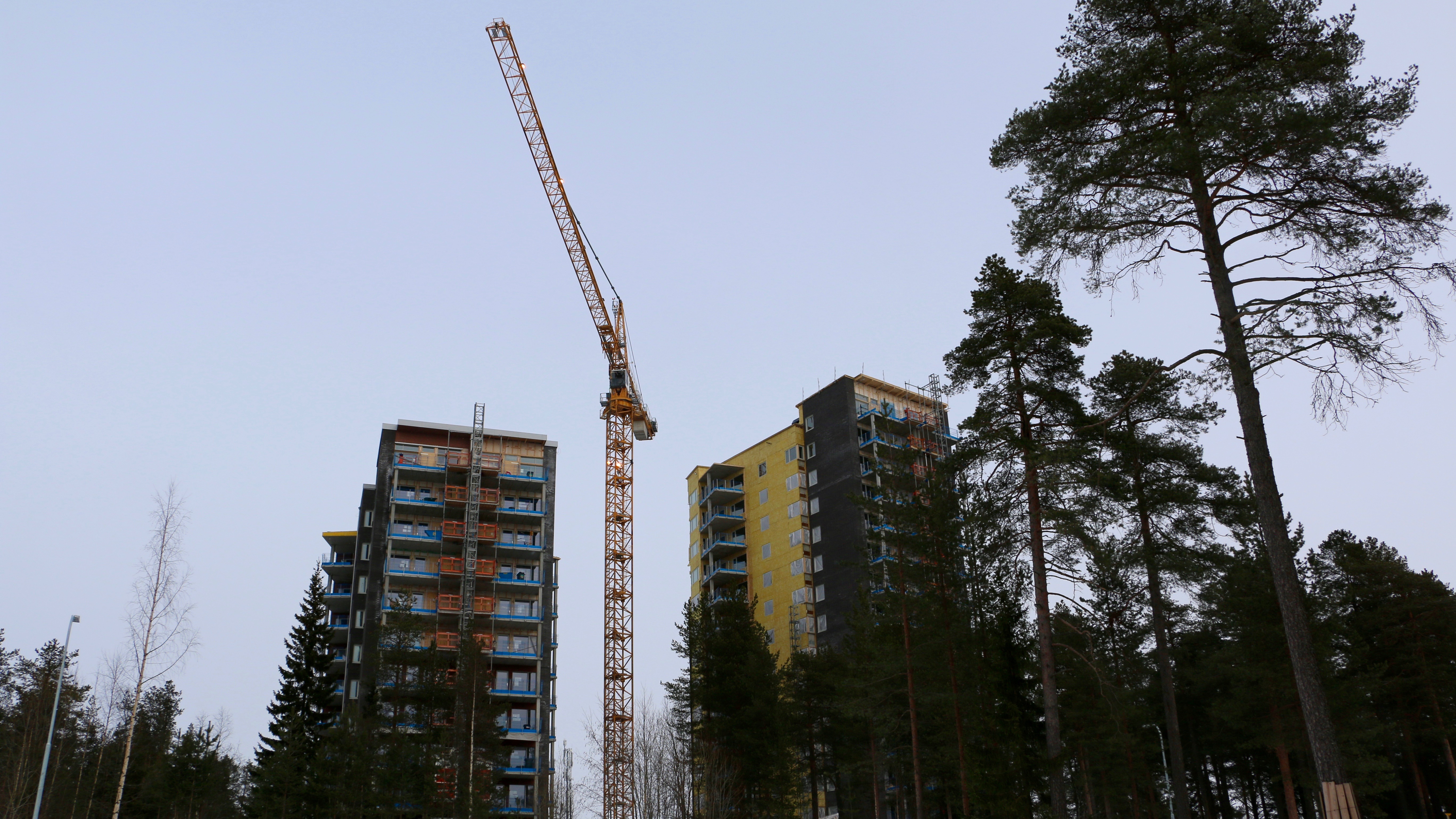 Bygge med byggkran (1)