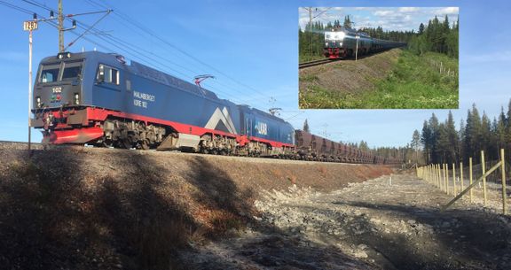 Malmbanan klara Europas tyngsta tåg