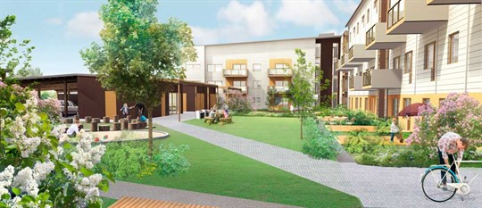 Trädgården på Lövskatan