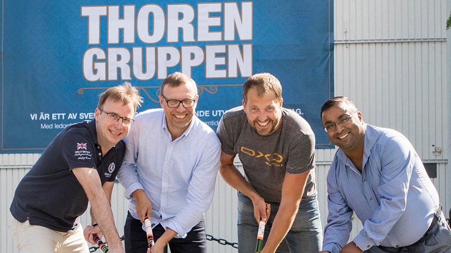 Thorengruppen går in i Evosport