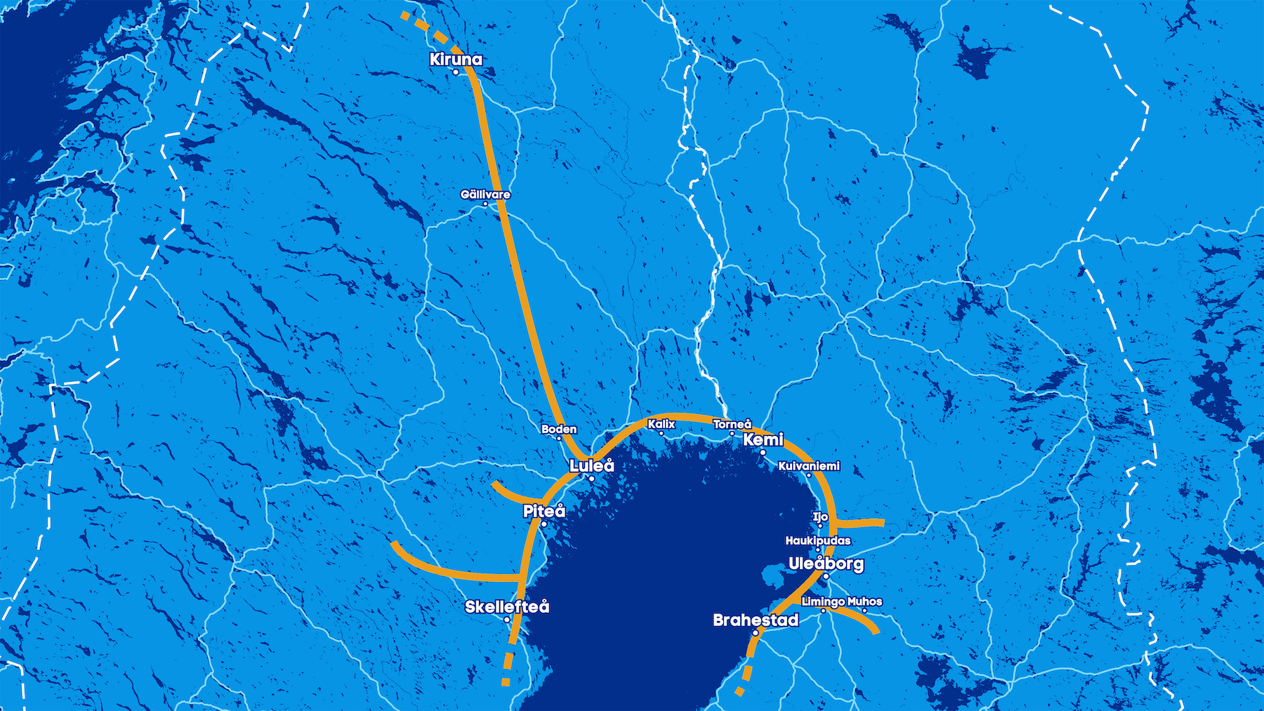 Karta Vätgaspipeline