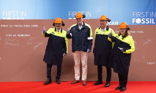 Första Hybrit Stålet