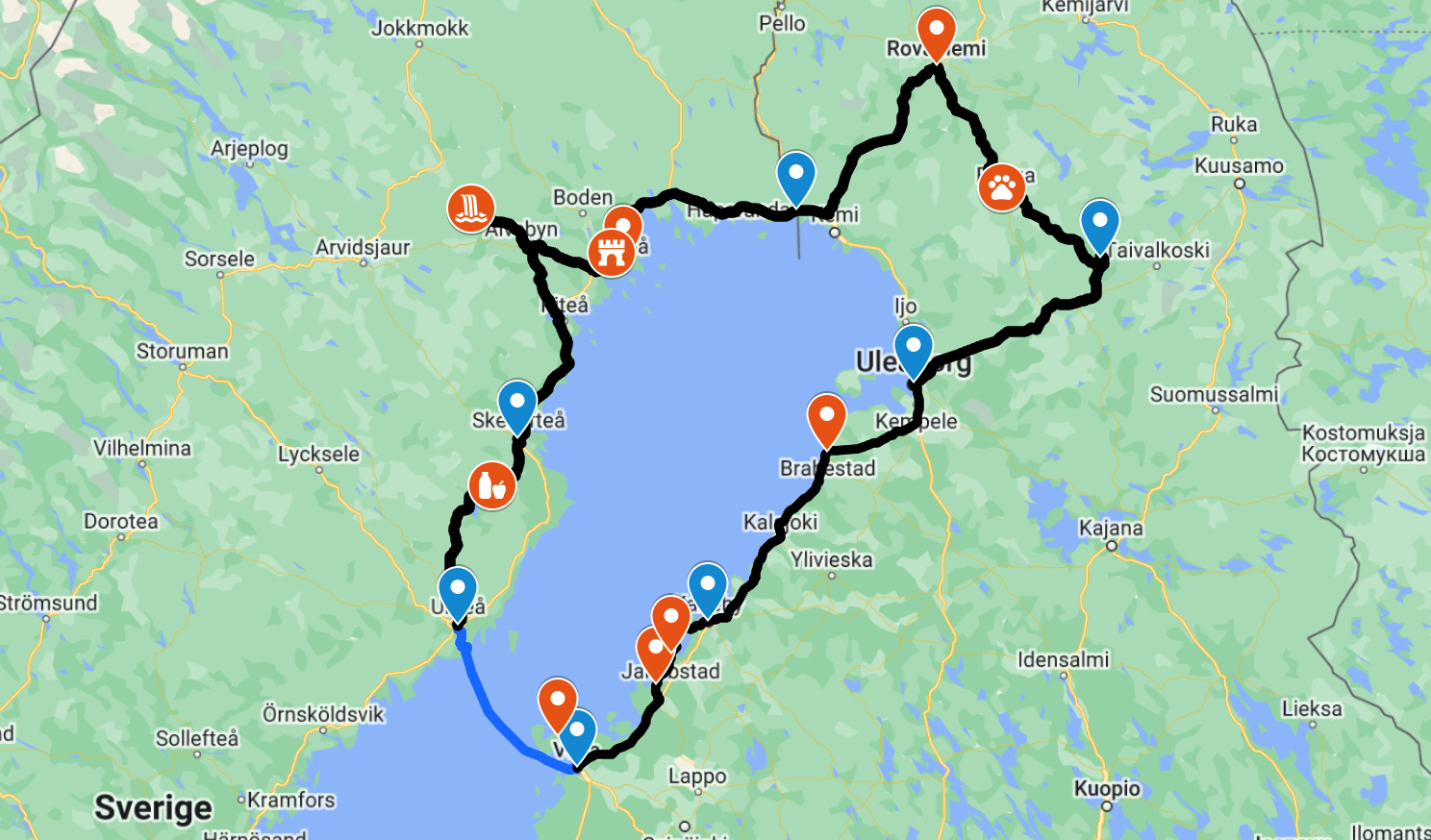 Rundtur runt Bottenviken lanseras
