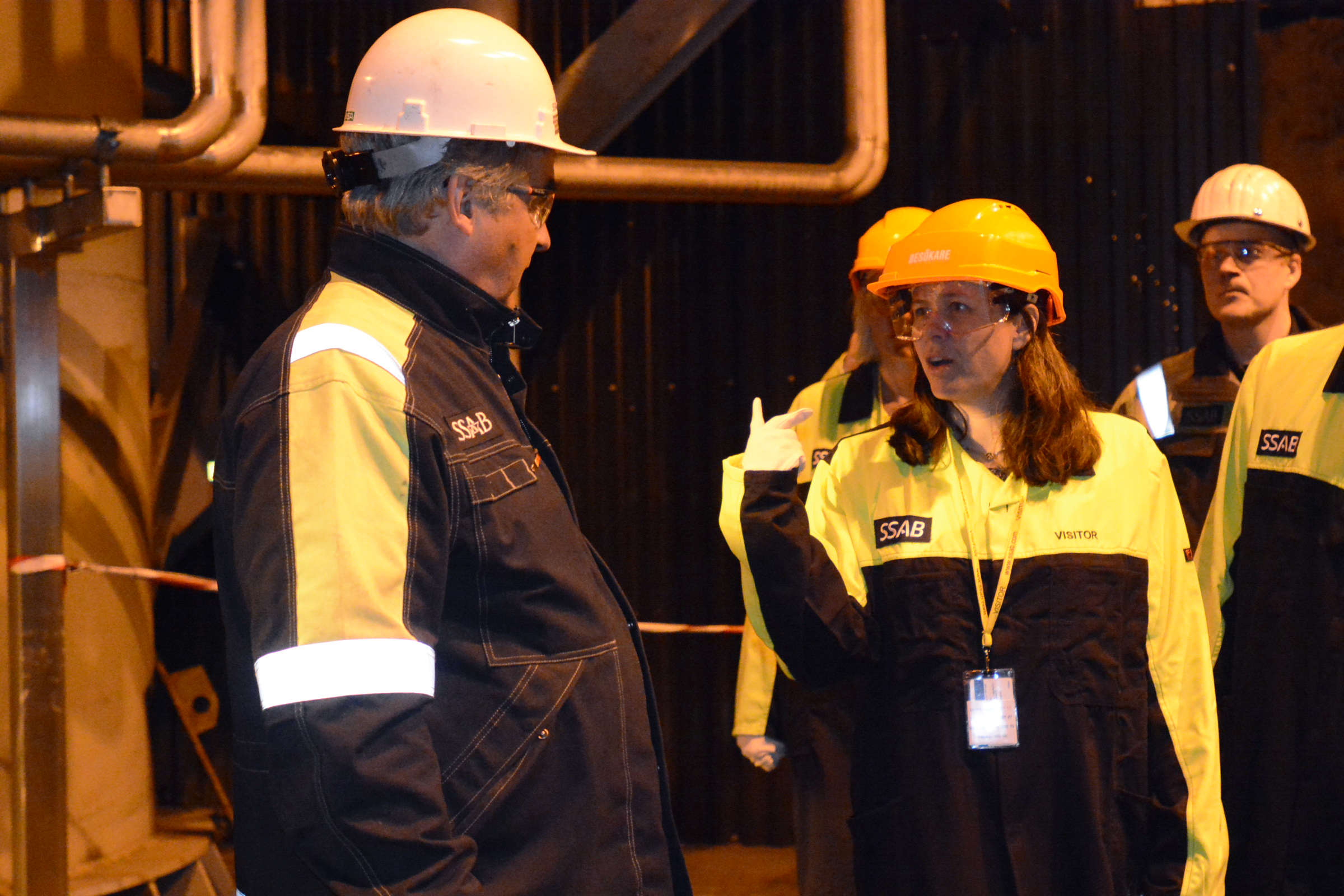 Åsa Romson på SSAB