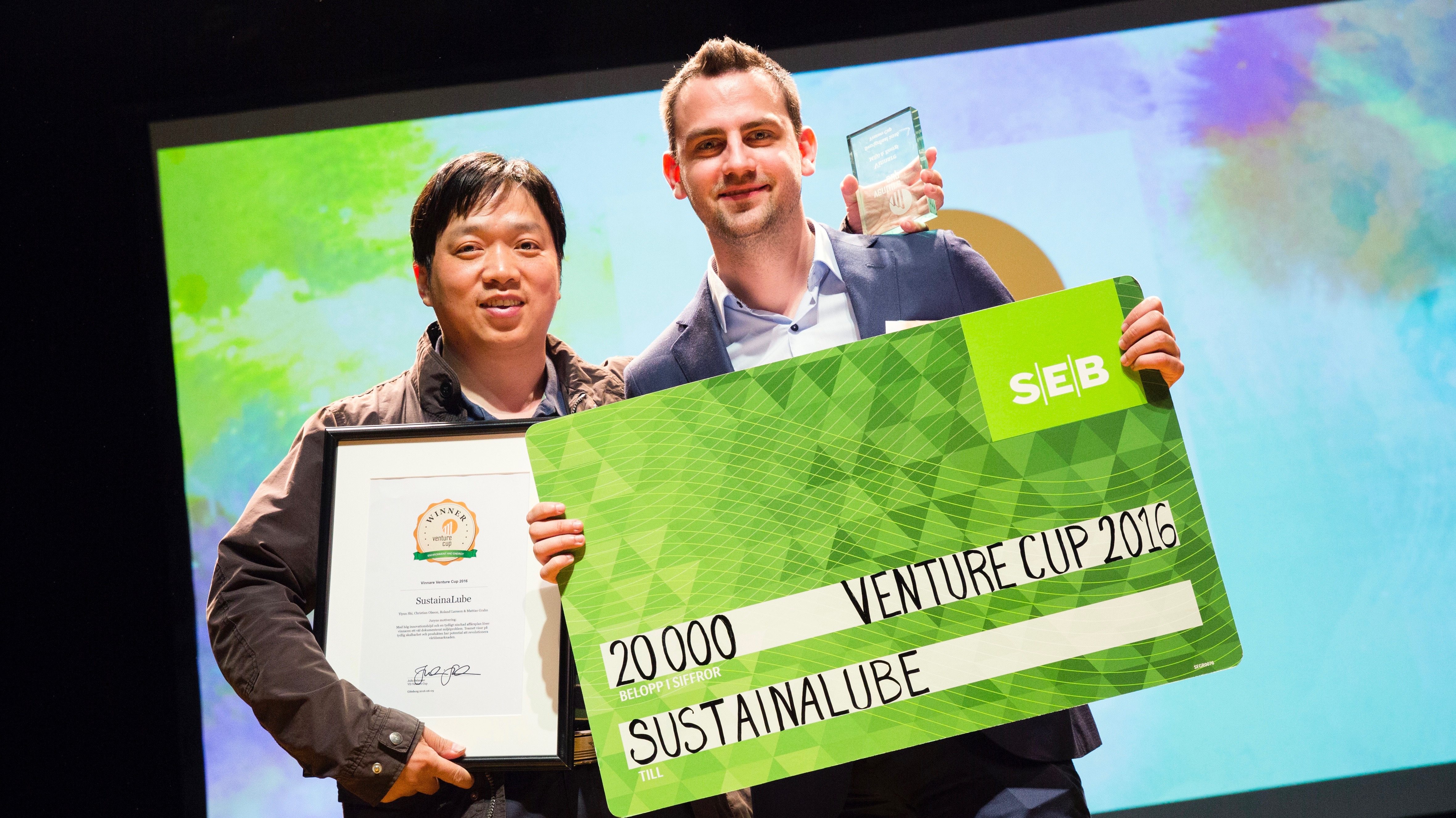 Sustainalube vinnare i VC