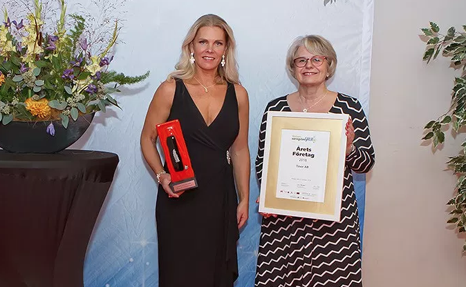 Tinor blev Årets företag i Älvsbyn