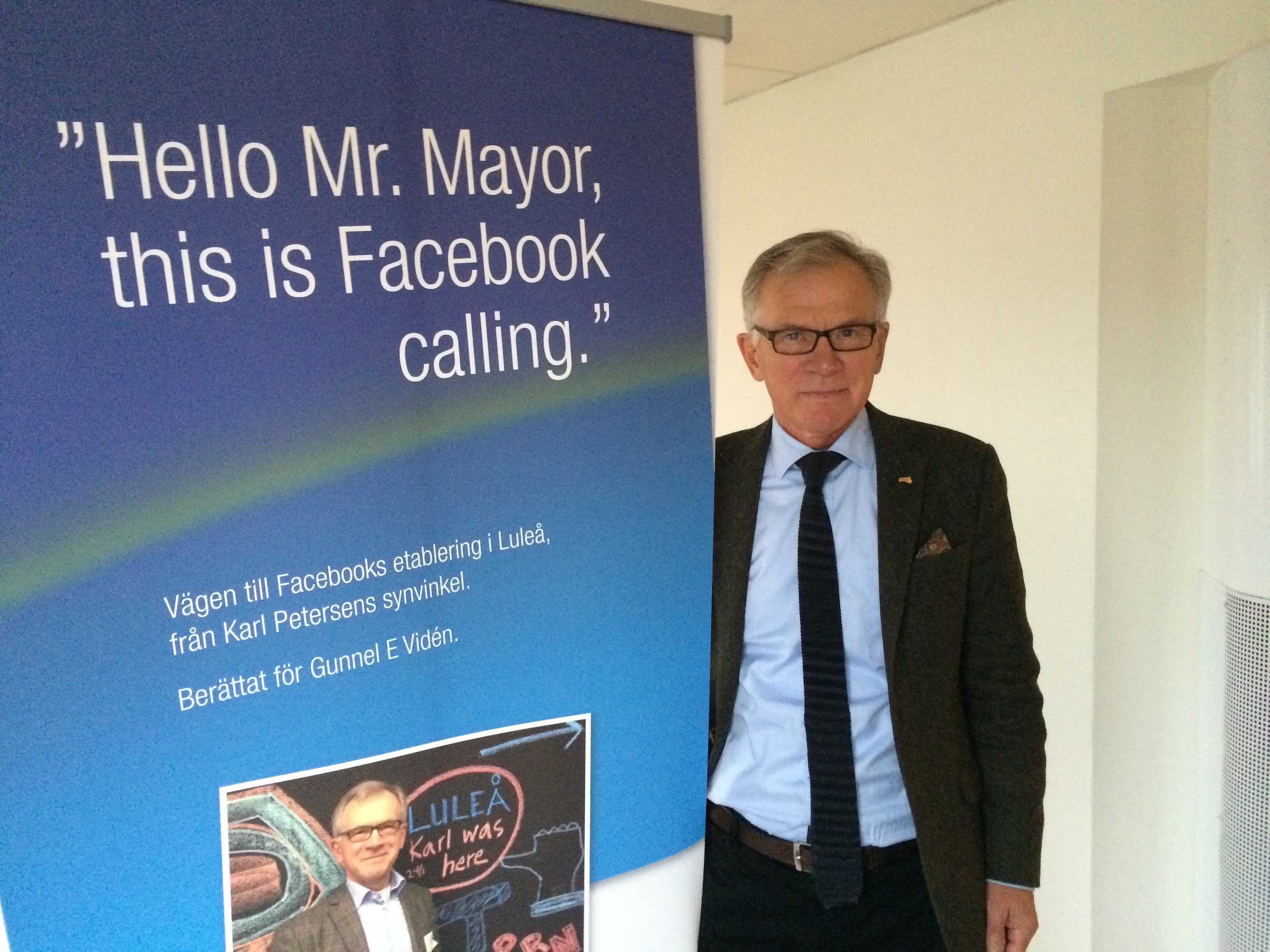 Karl Petersen berättar om Facebook