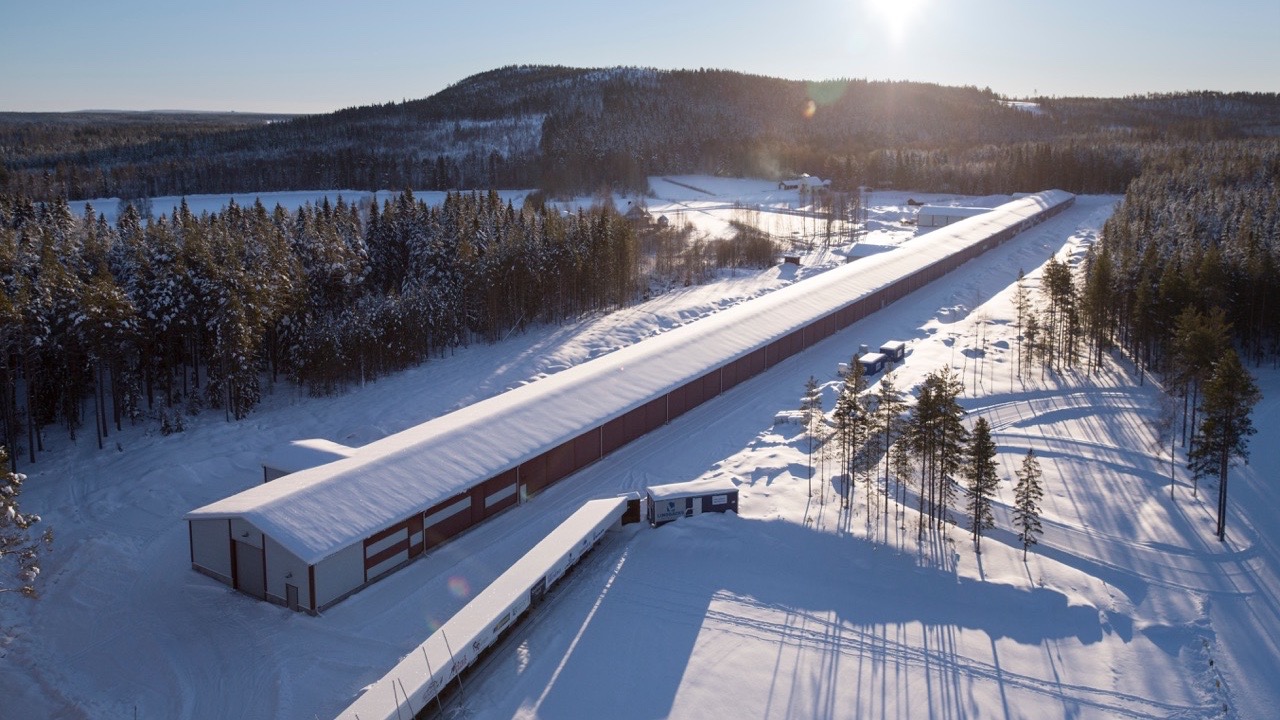 Arctic Falls klimathall