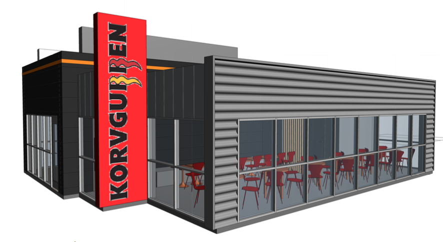 Korvgubben bygger ut