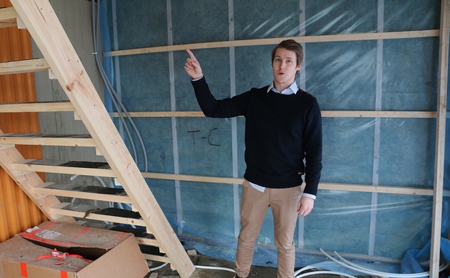 Samuel Holmström porträtt