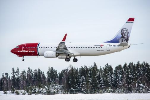 Norwegian flygplan (1)