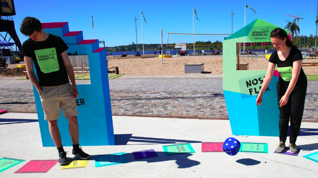 Sällskapsspel i Södra hamn