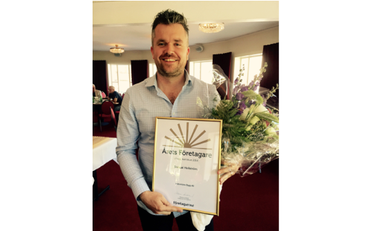 Hellströms Bygg årets företagare i Piteå