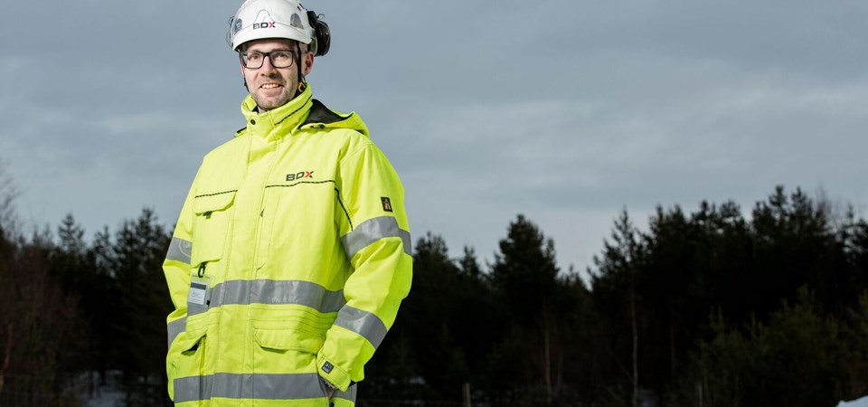 Björn Lindbäck, affärschef Väg & Mark BDX