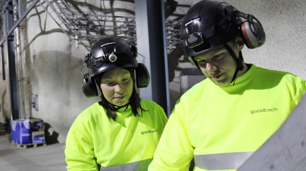 Goodtech installerar åt LKAB