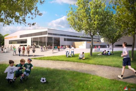 Martinsons bygger arena i Uppsala