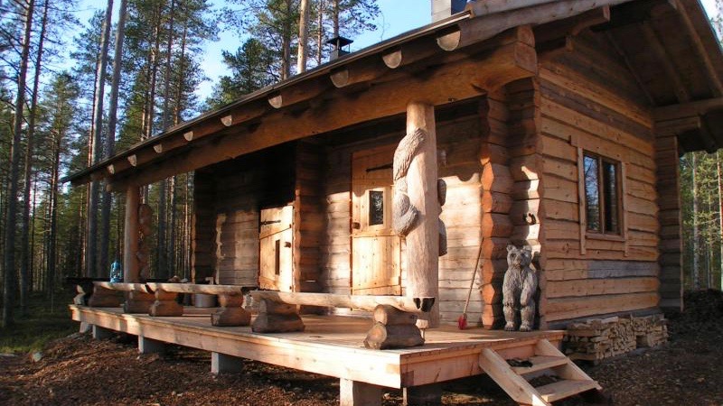 Alppisalvos timmerhus