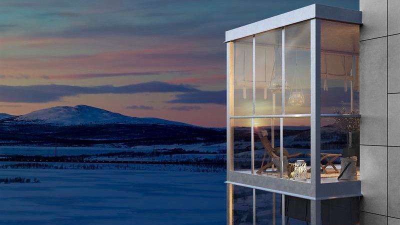 Riksbyggen i Luossavaara