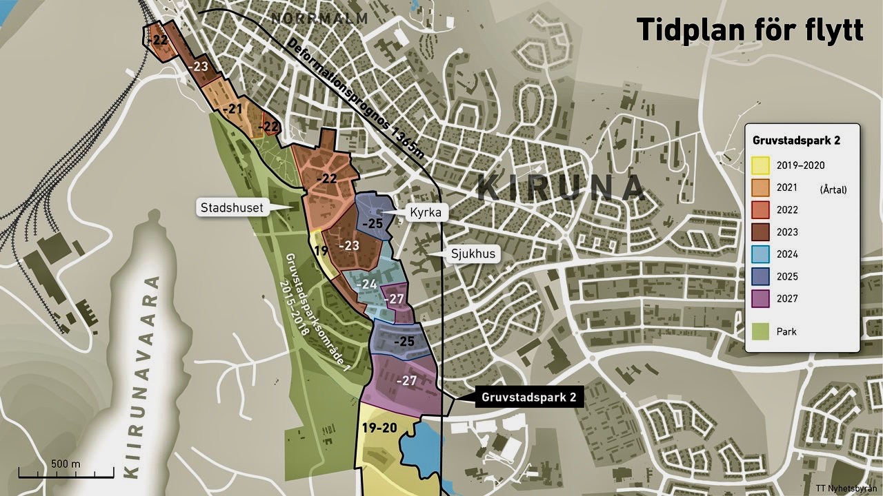 Tidplan Kiruna