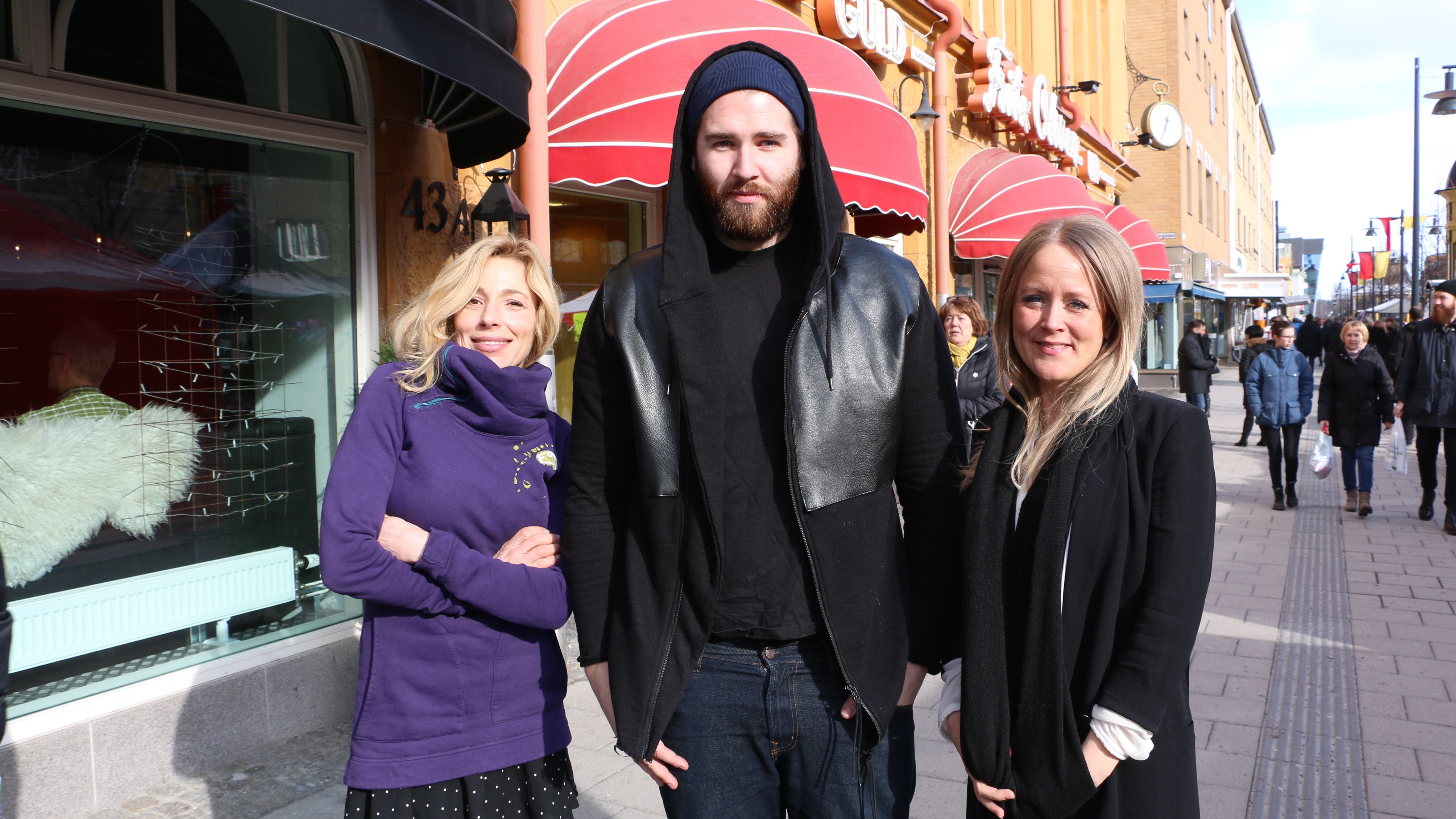 Petra, Pernilla och Gabriel