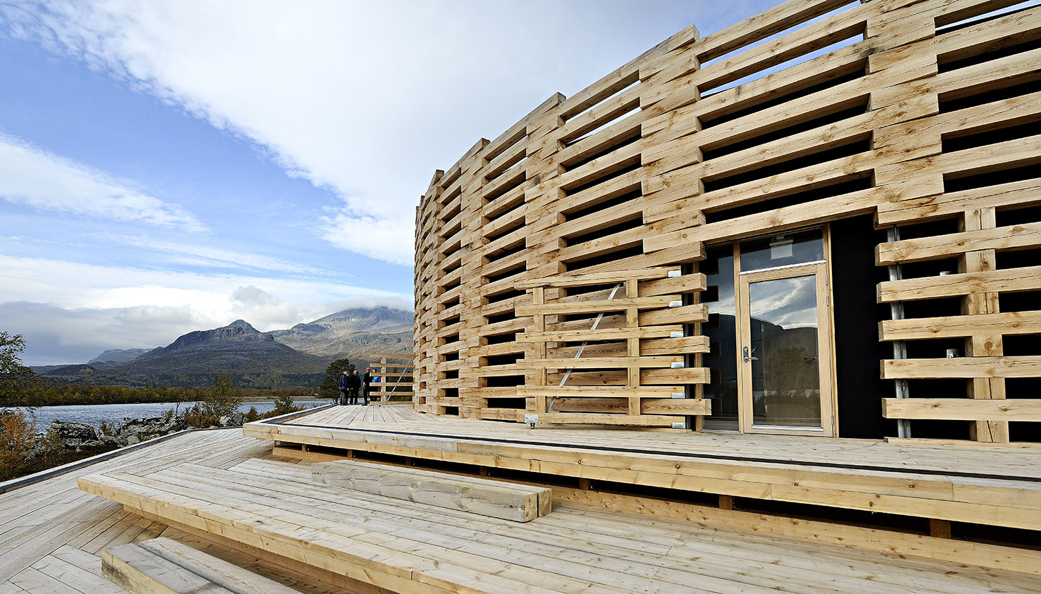 Naturum Laponia i final i arkitekturfestival