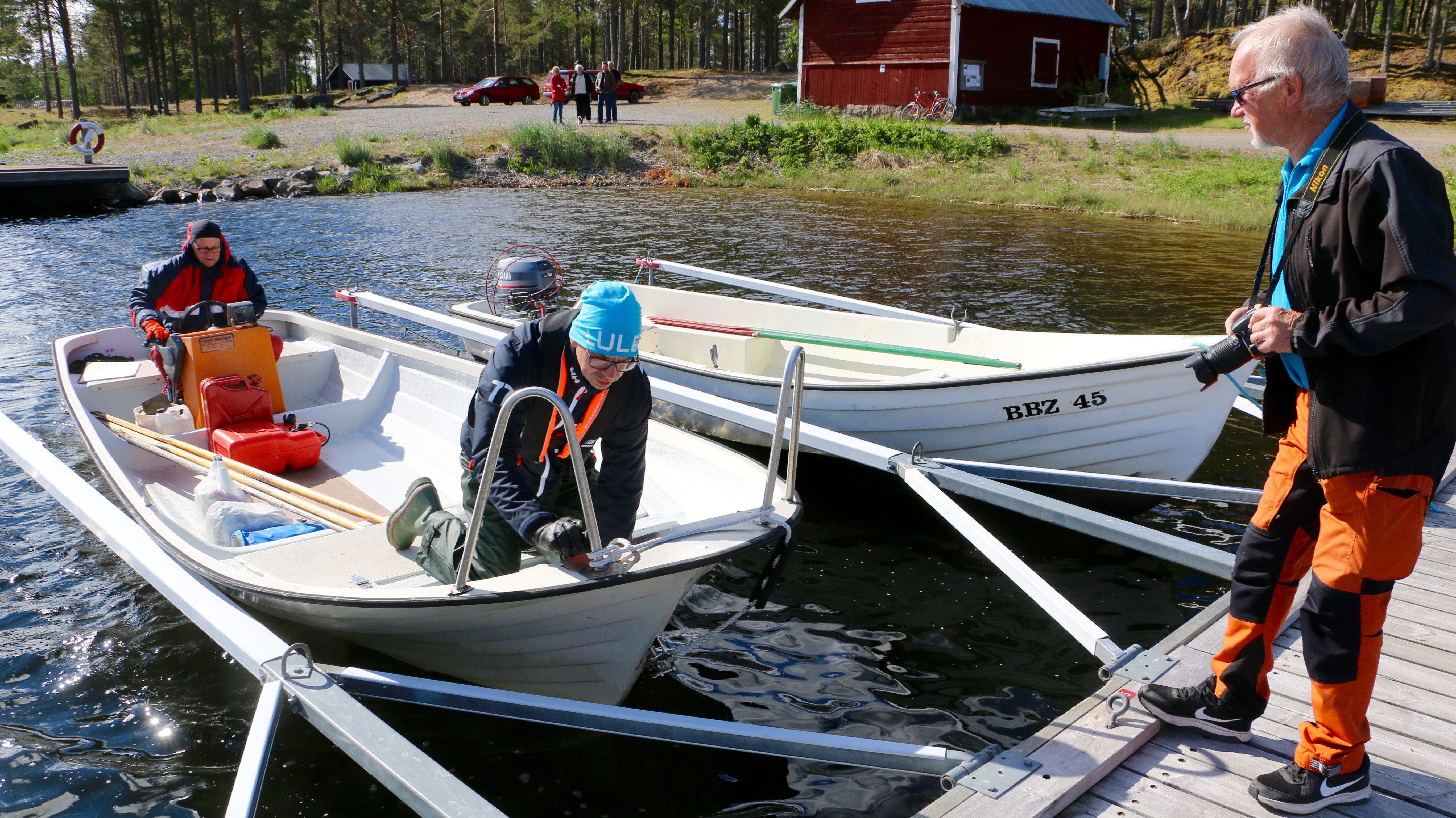 Niklas Nordström går i land