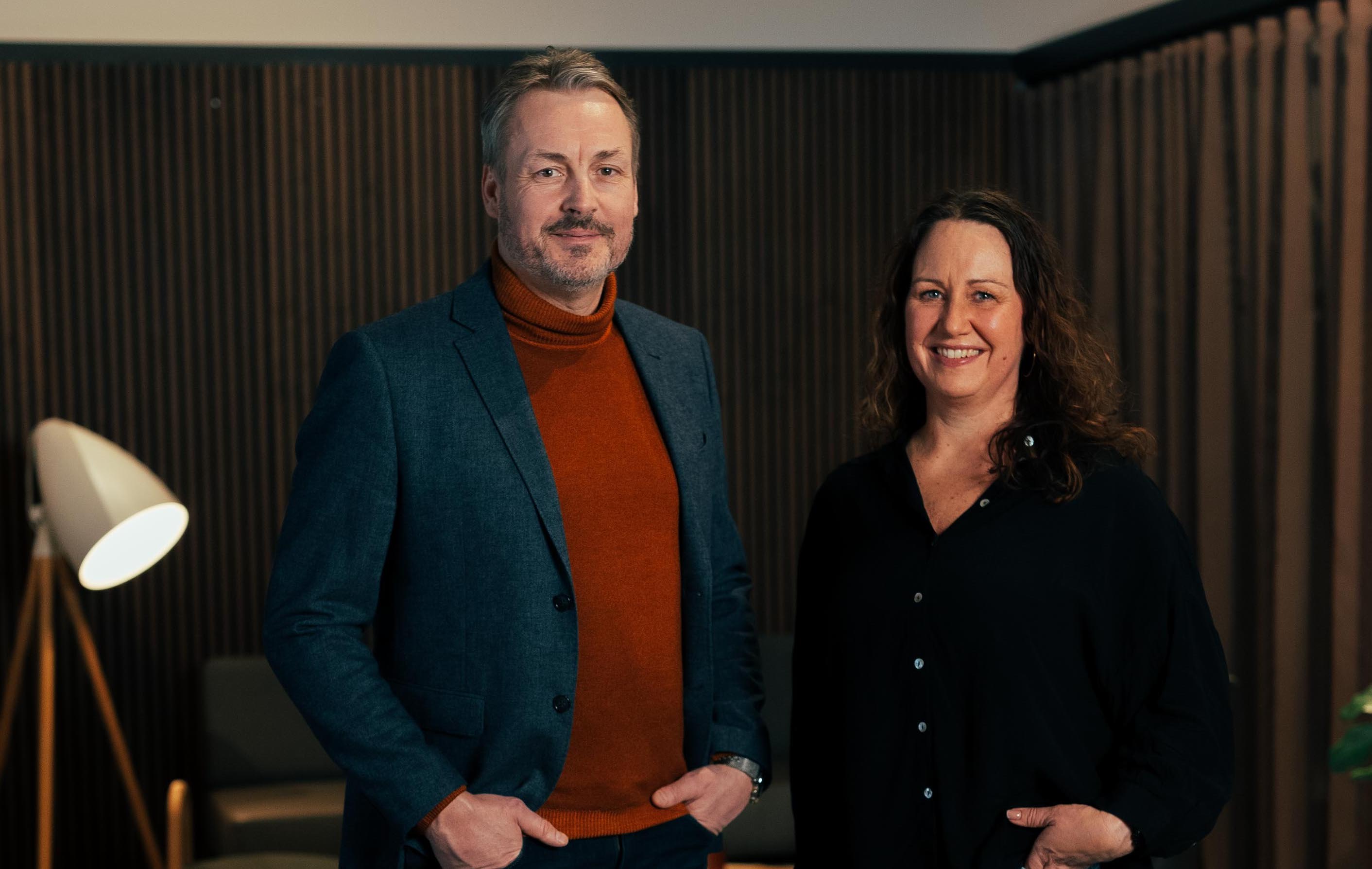 Mikael Haraldsson Och Anneli Kieri. Foto Brightnest