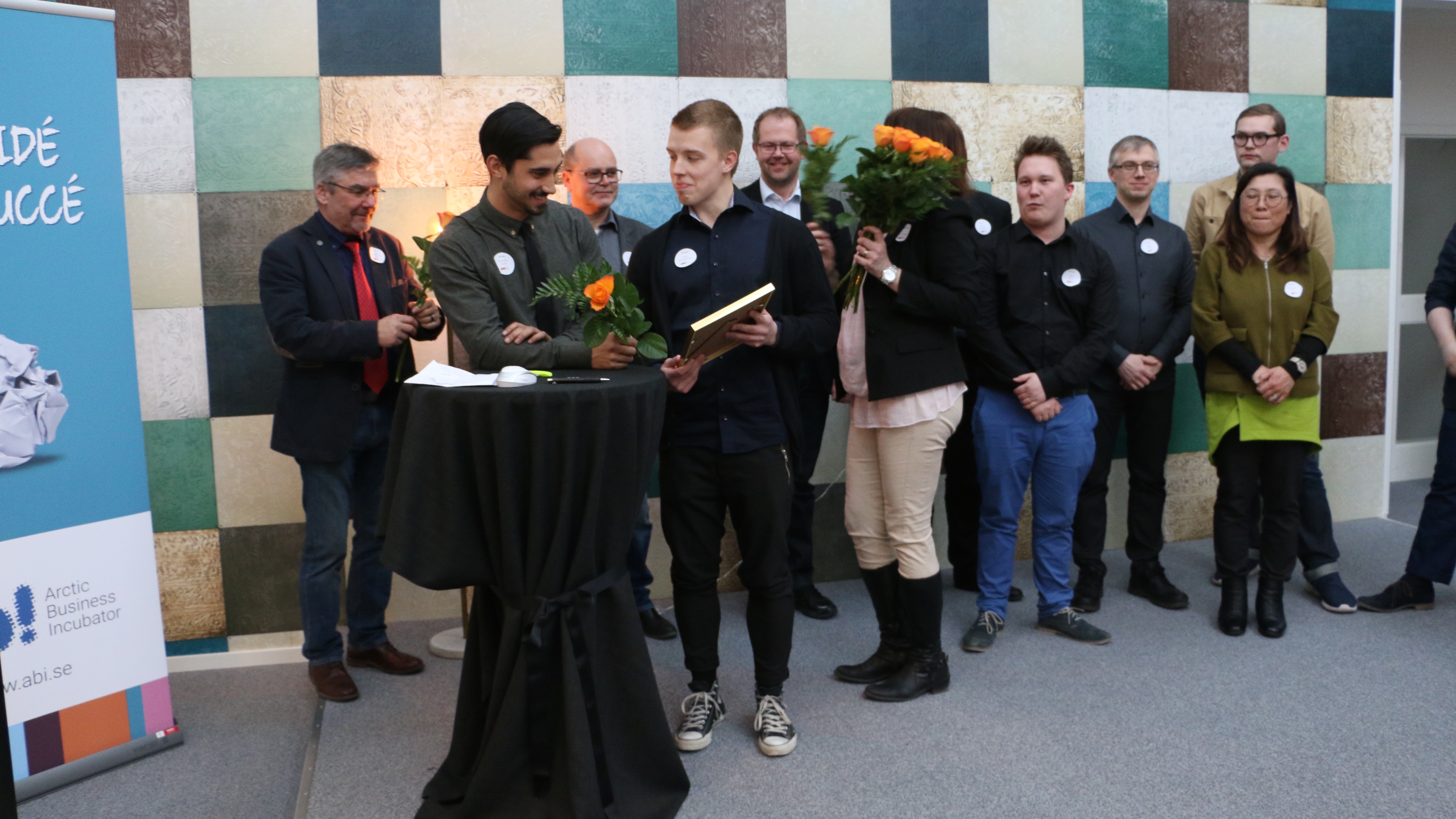 Combolt vann pitch på ABI