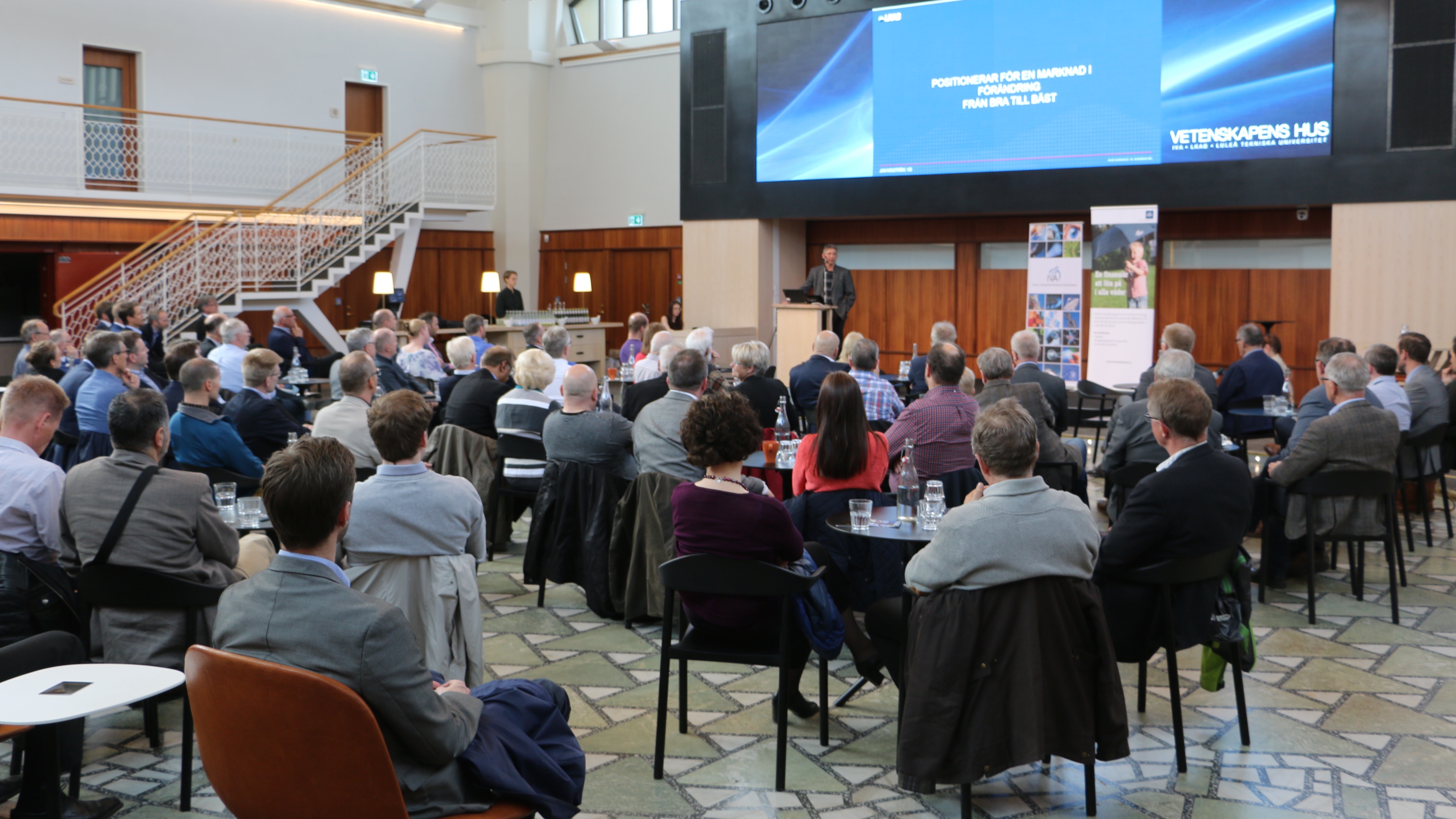 Jan Moström i Vetenskapen hus