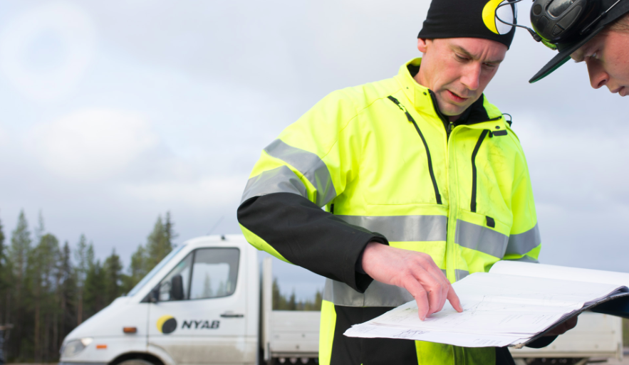 Nyab anlägger skidlift på Luossavaara