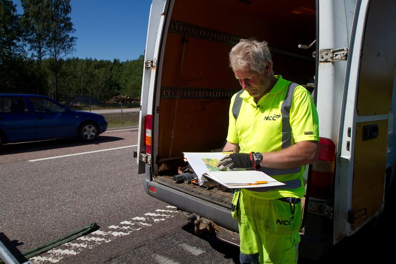 NCC vägar i norr