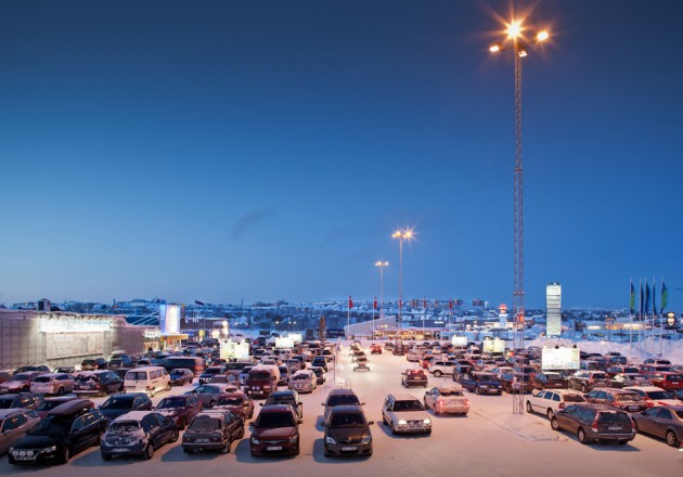 Telerit Coop området i Kiruna