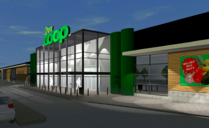 Coop gör första handelsetableringen i nya Kiruna