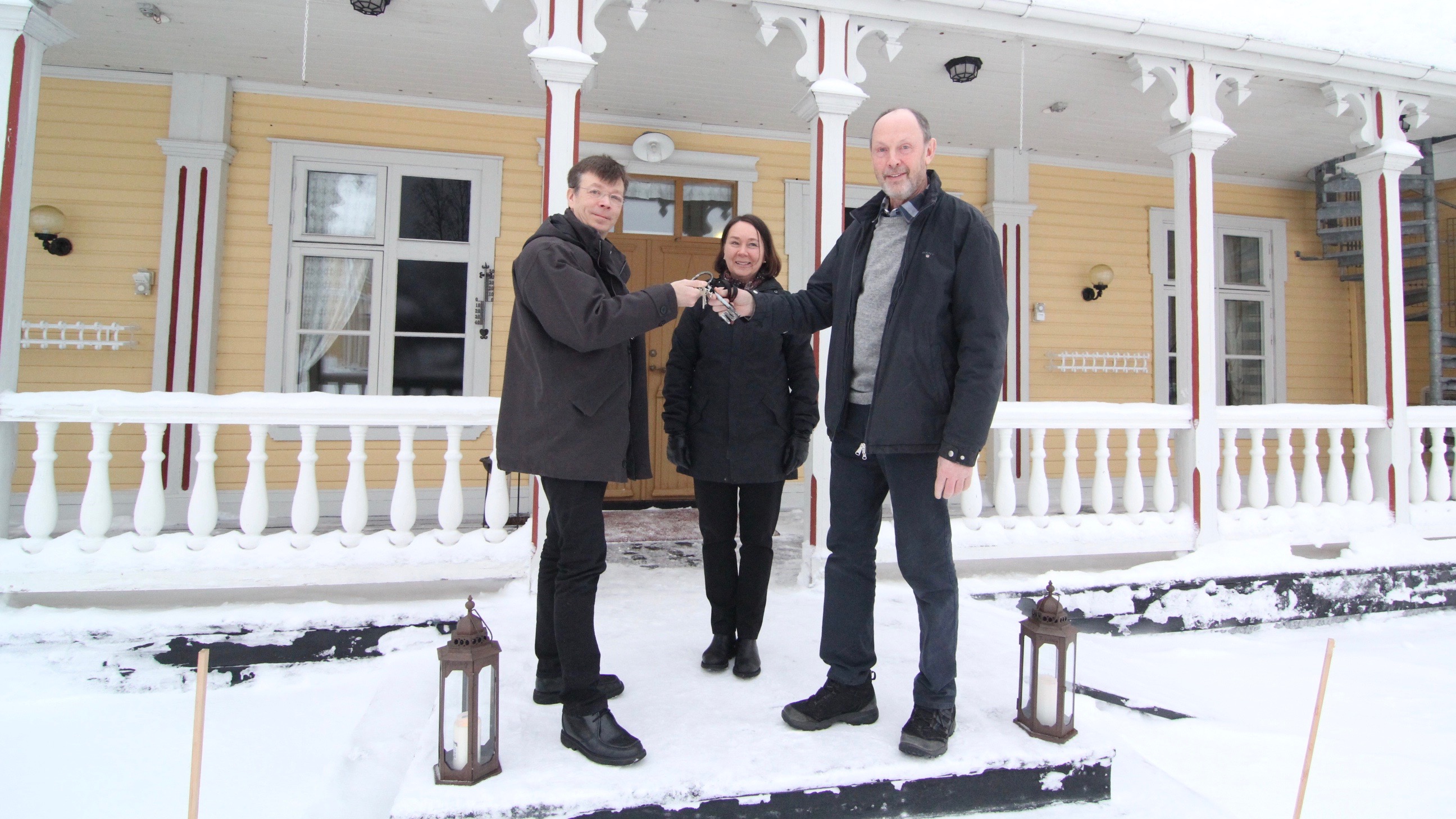 Filipsborgs nycklar lämnas över