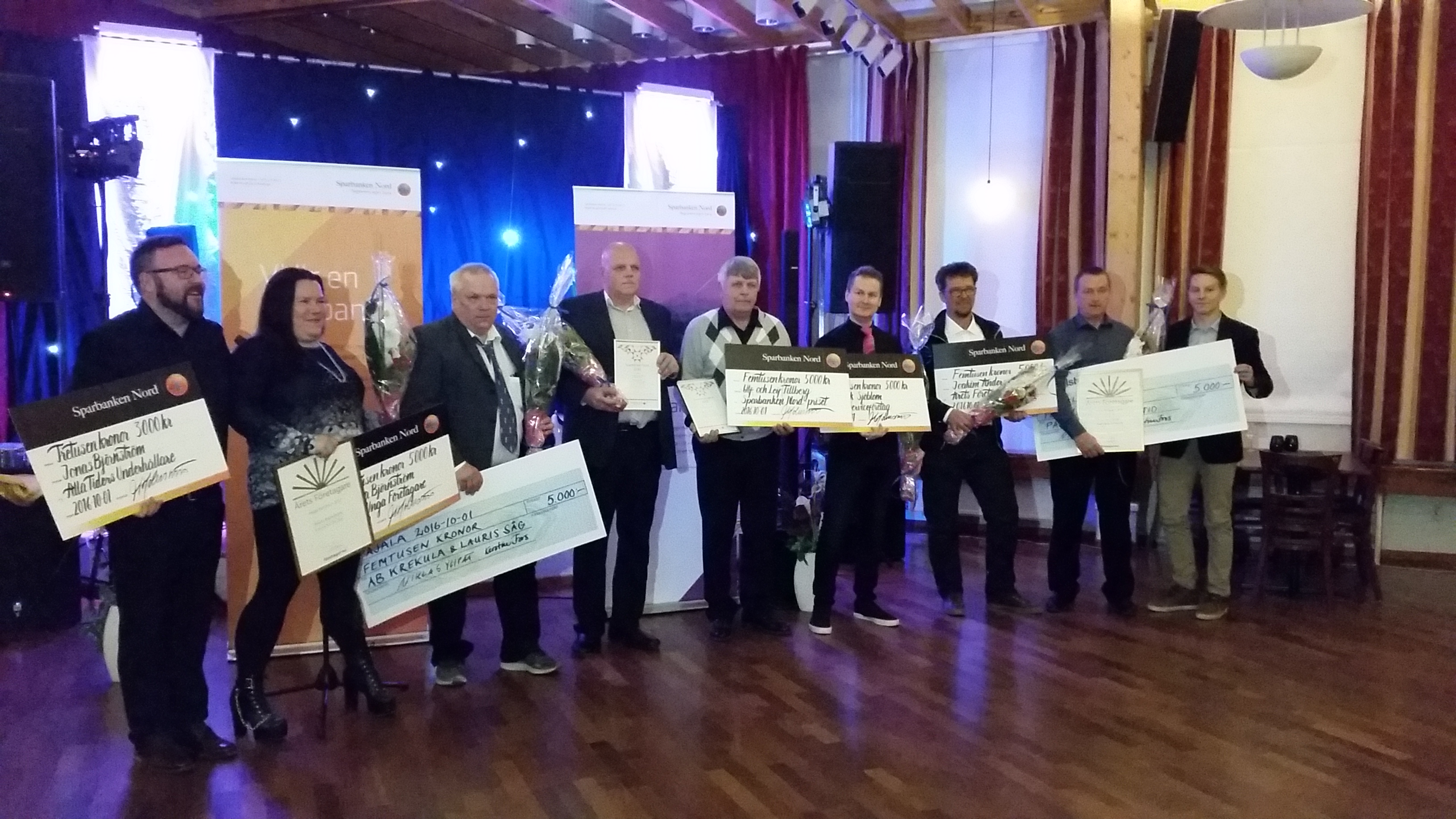 Företagarfest i Pajala