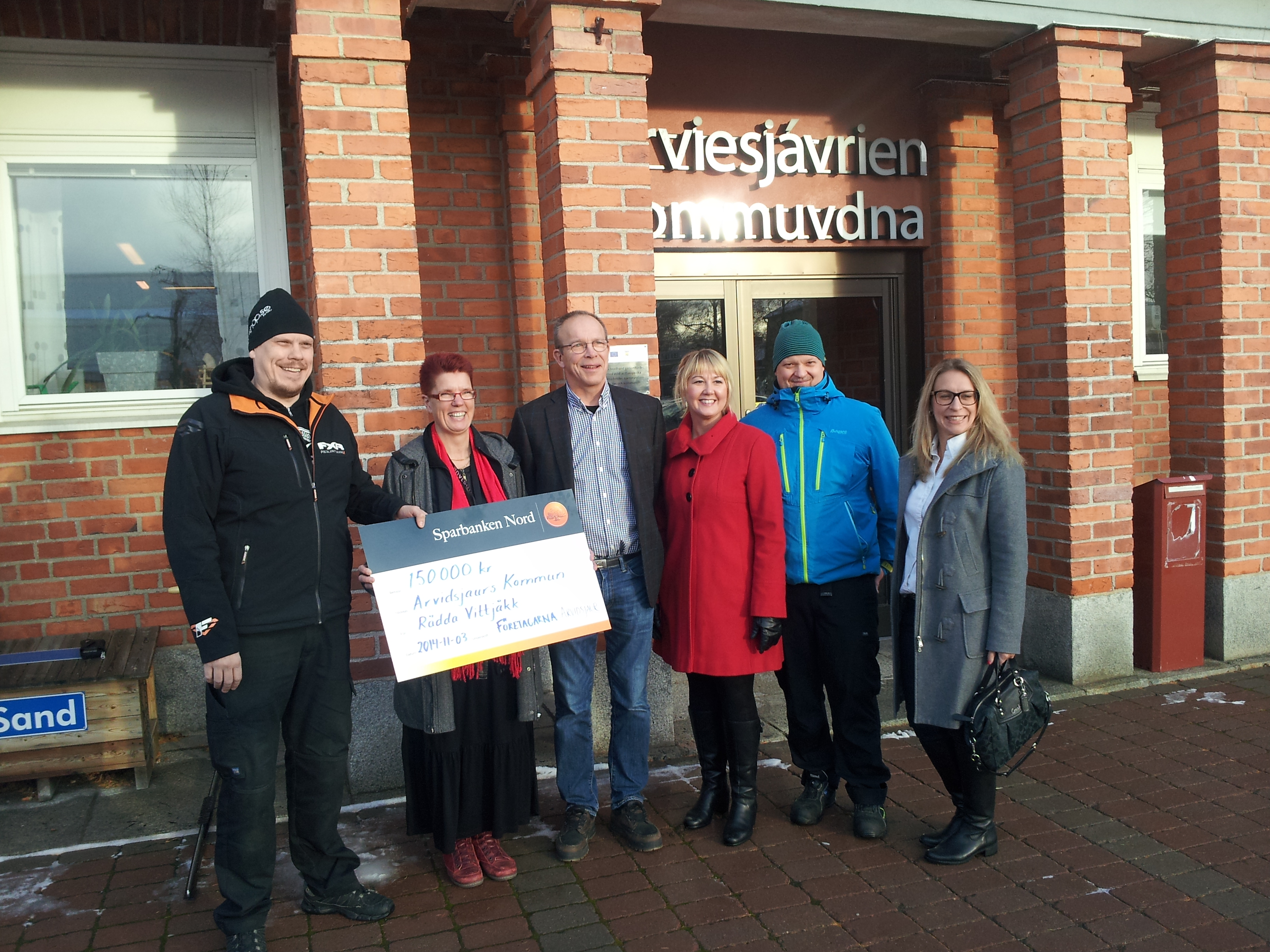 Företagarna i Arvidsjaur räddar Vittjåkk
