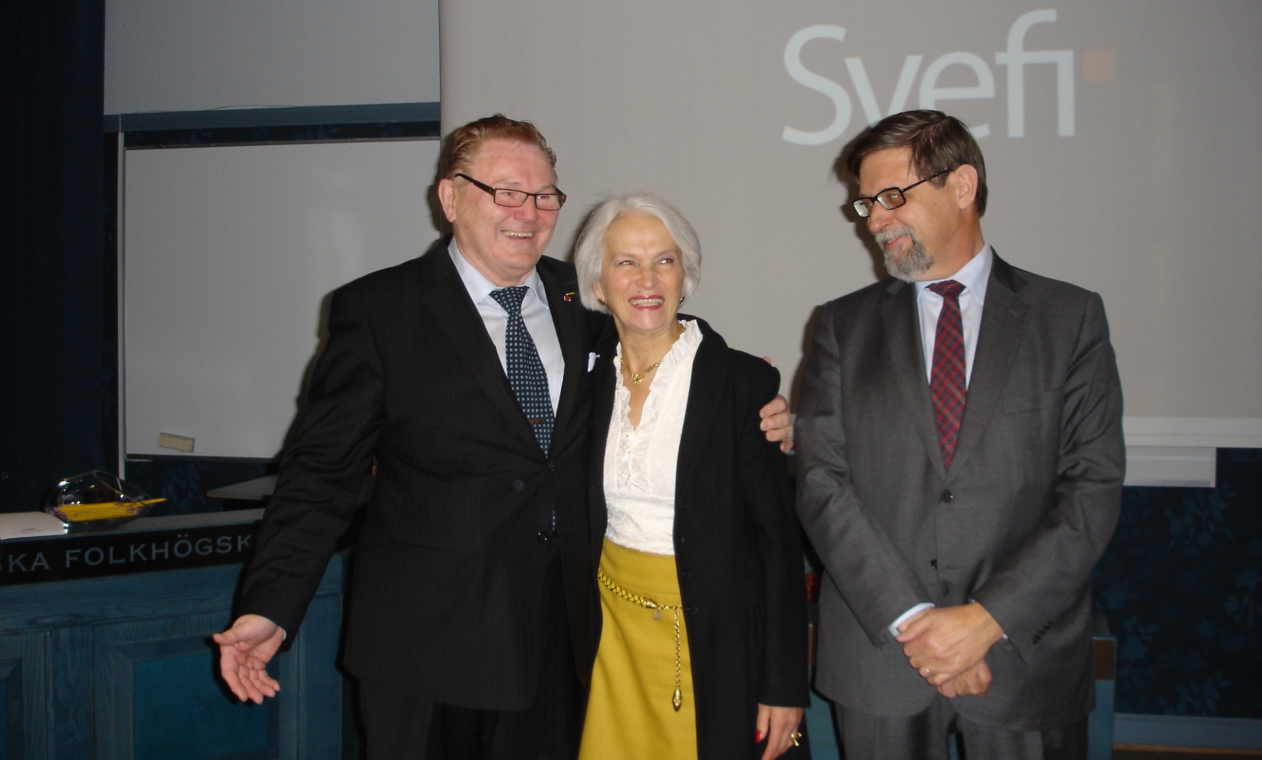 Eivor Olofsson med Allan