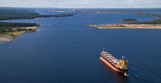Malmporten Foto Sjöfartsverket