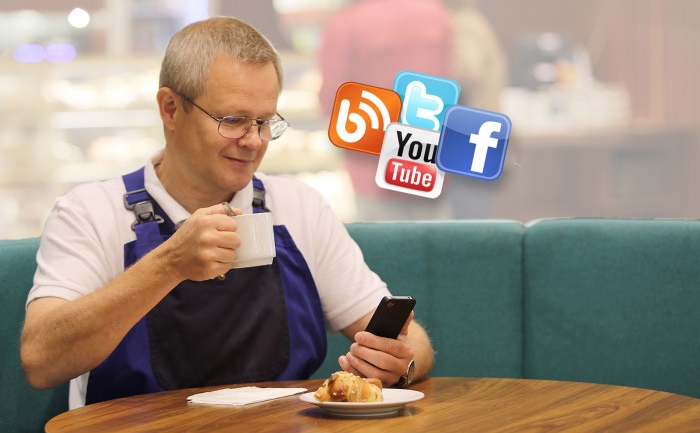 Företagare i sociala medier