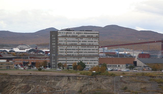 LKAB kontoret i Kiruna