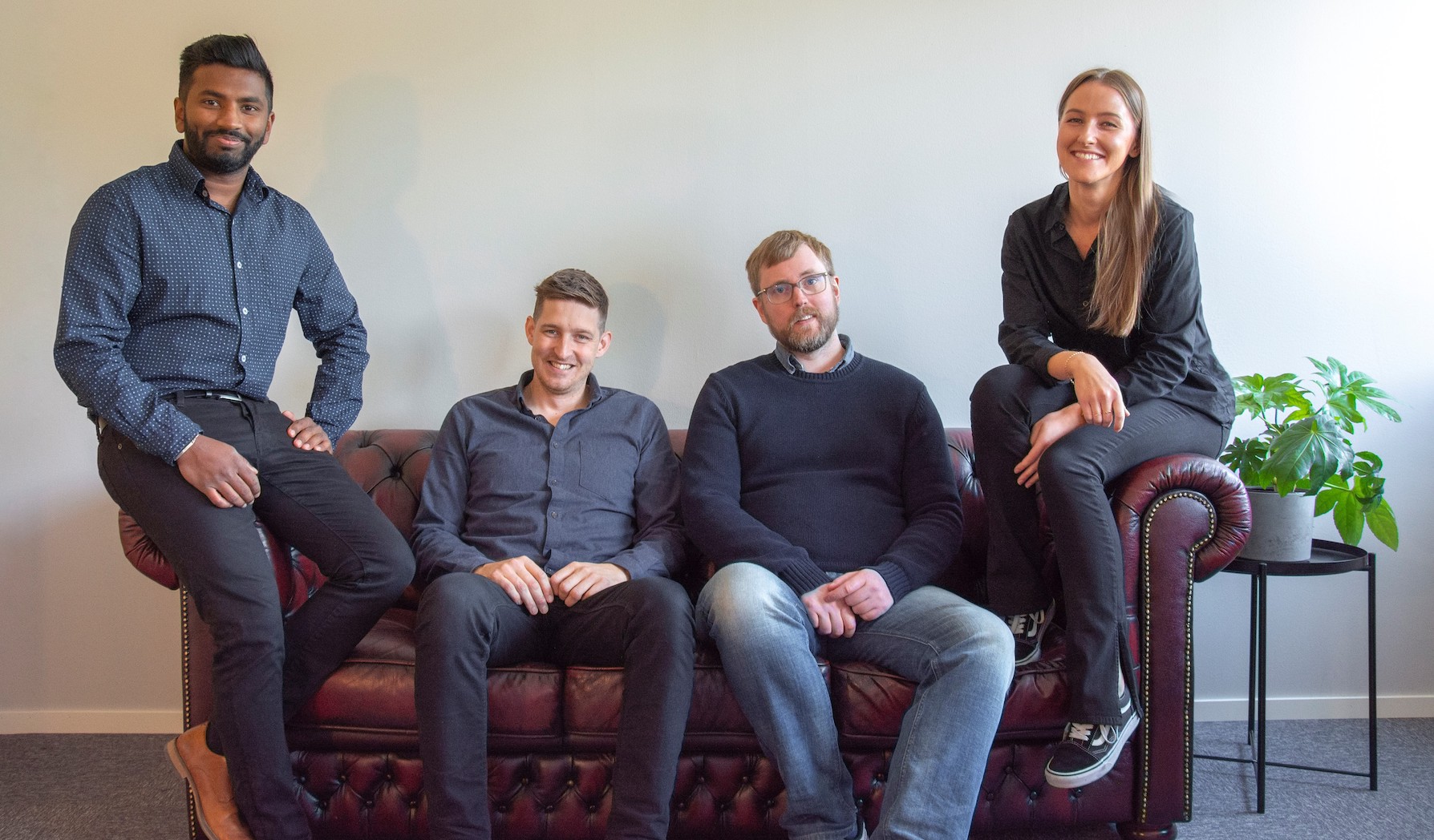 Vaxxas Team. Pär Larsson Tvåa Från Vänster