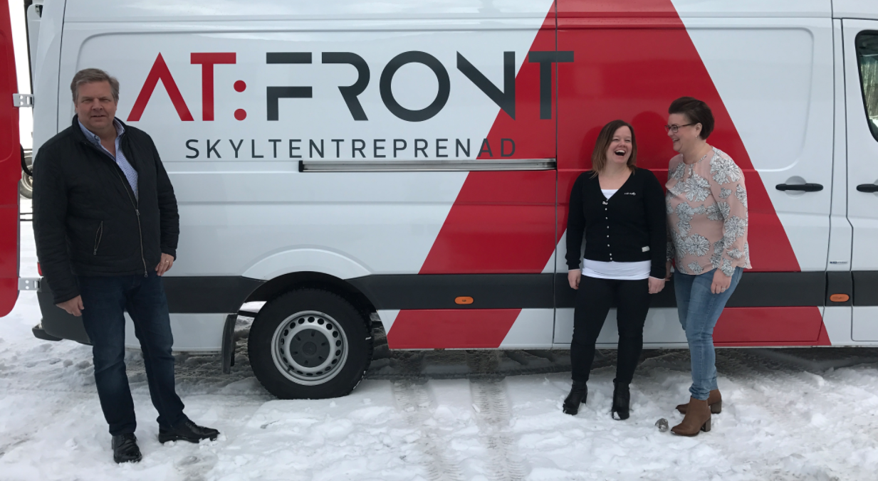 Reklam City blir At Front