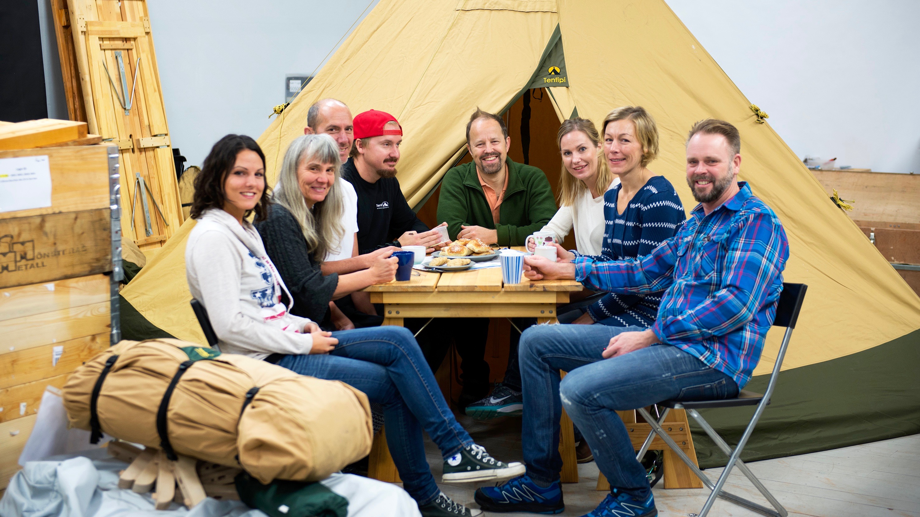 Tentipi är världsledande på tältkåtor