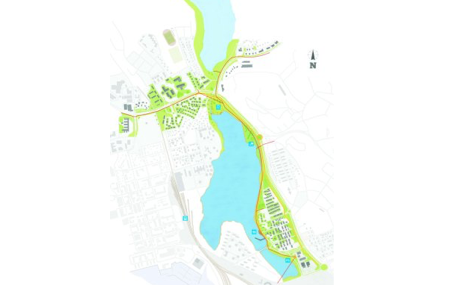 Östra länken karta