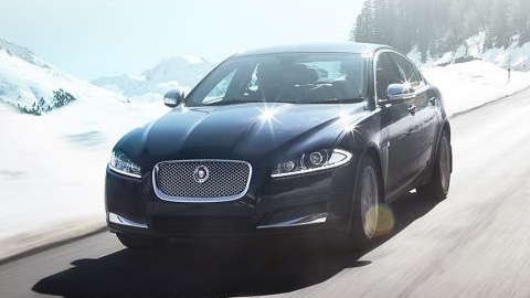 Jaguar och Landrover till Arjeplog