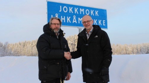 Vattenfall under ett tak