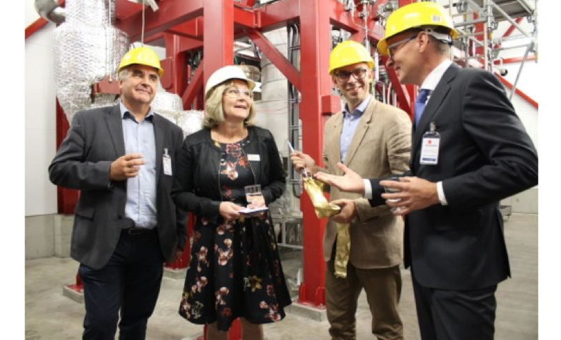 Stepwise-anläggningen invigdes