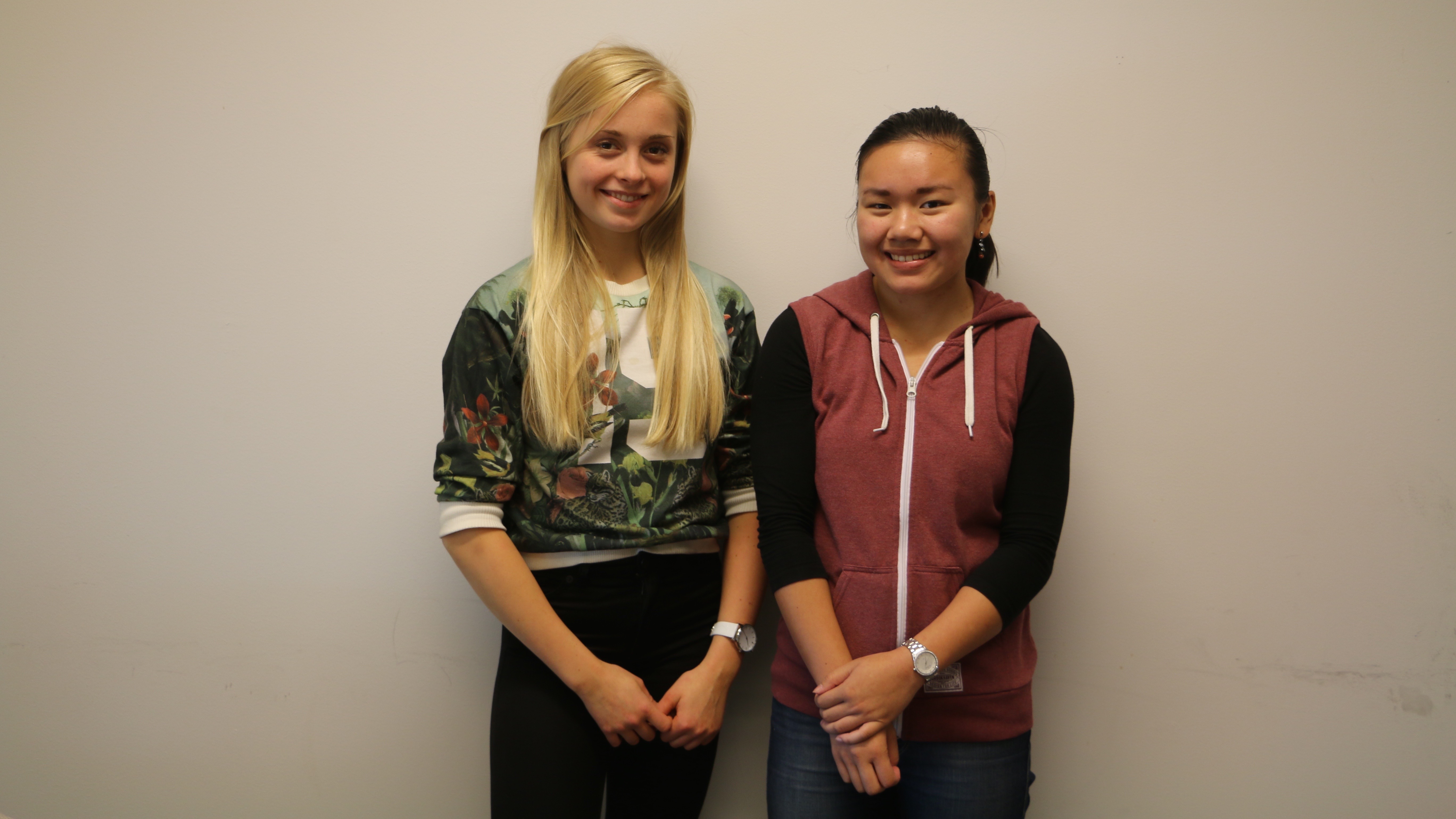 Elsa Hassler och Cecilia Sjöberg