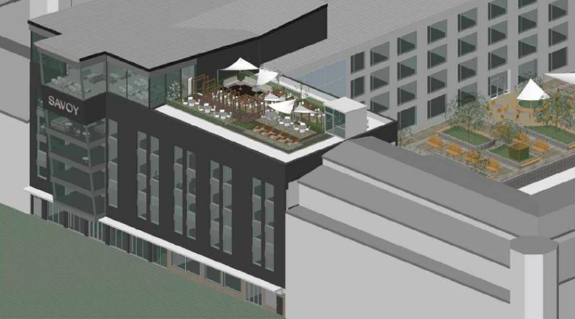 Skybar på Hotell Savoy