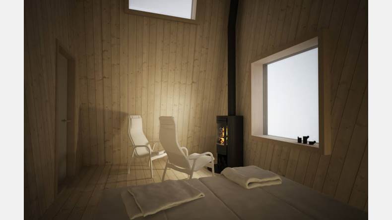 Kallbadhuset i Harads öppnar i december